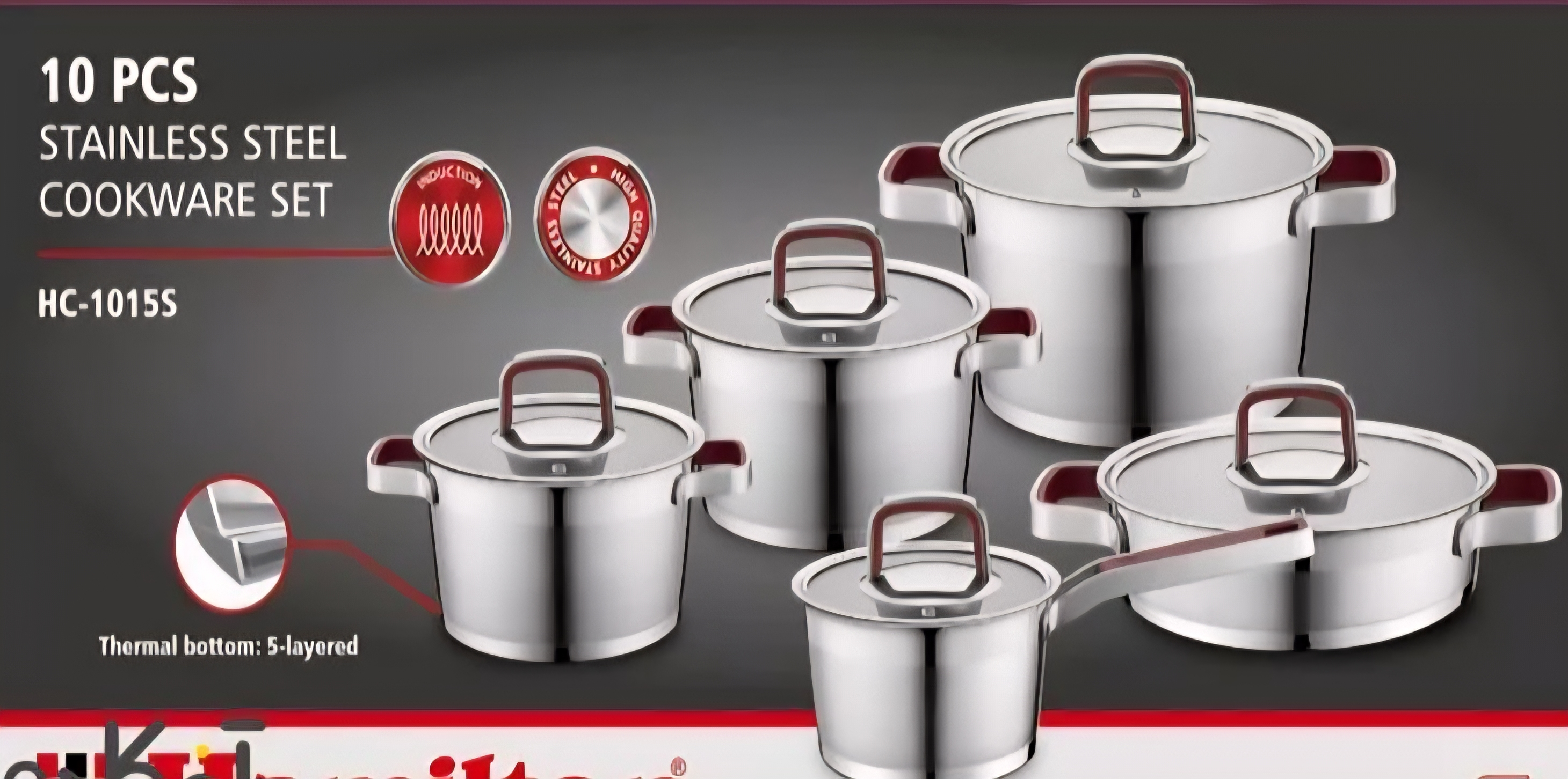 سرویس 10 پارچه همیلتون مدل HC-1015S با ضمانت اصالت و سلامت کالا