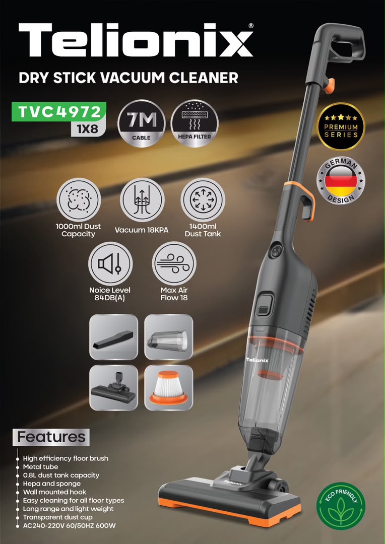 جاروبرقی عصایی تلیونیکس مدل TVC4972