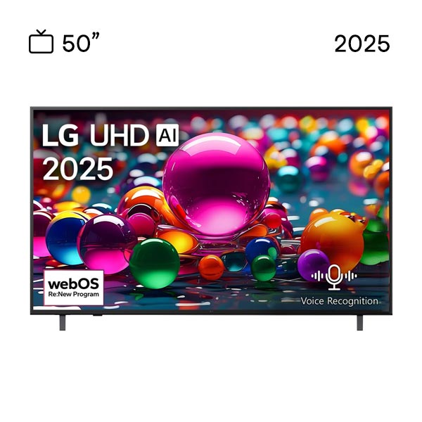 تلویزیون هوشمند ال جی مدل UA8500 سایز ۵۰ اینچ
