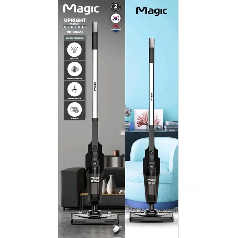 جارو برقی مجیک مدل MK1300VC ظرفیت ۱۲۵۰ وات