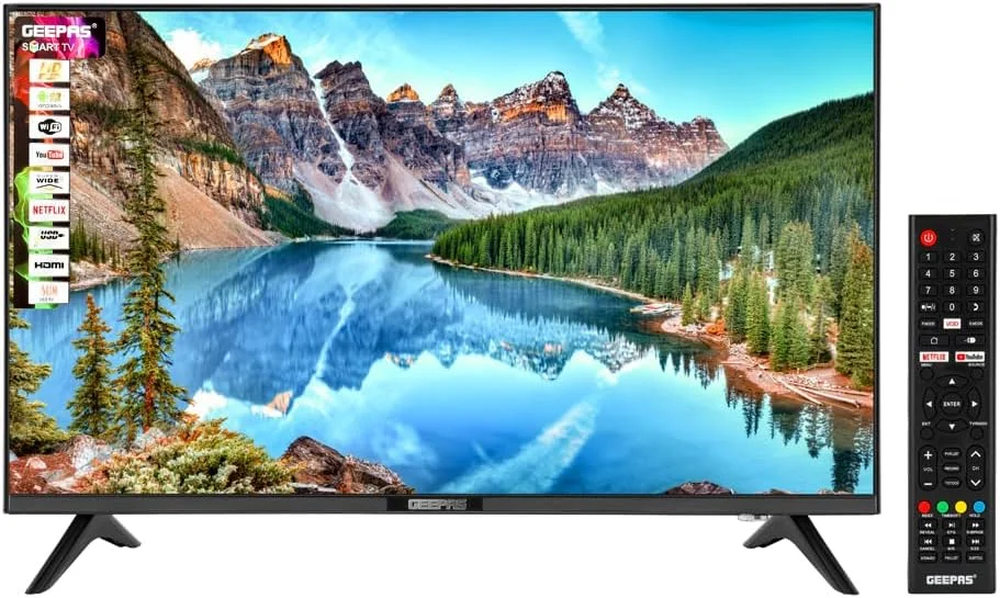 تلویزیون 32 اینچ هوشمند جیپاس مدل GEEPAS GLED3202SEHD