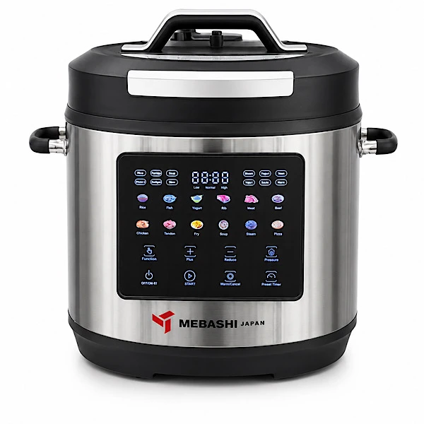 زودپز برقی مباشی مدل ME-PC908 ظرفیت ۸ لیتر چند کاره